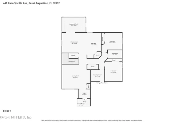 $475,000 | 441 Casa Sevilla Avenue, St. Augustine, FL 32092