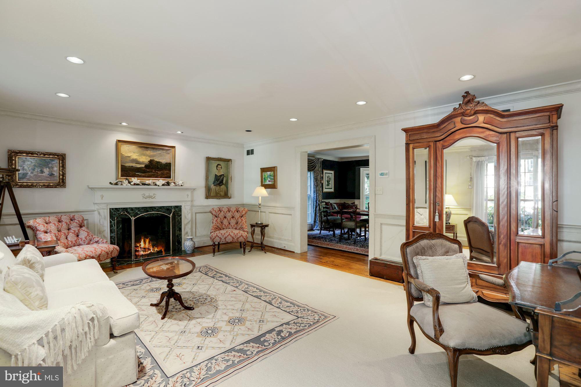 9409 Brooke Drive Bethesda, MD 20817 - Photo 12 of 47 Living room - other angle
