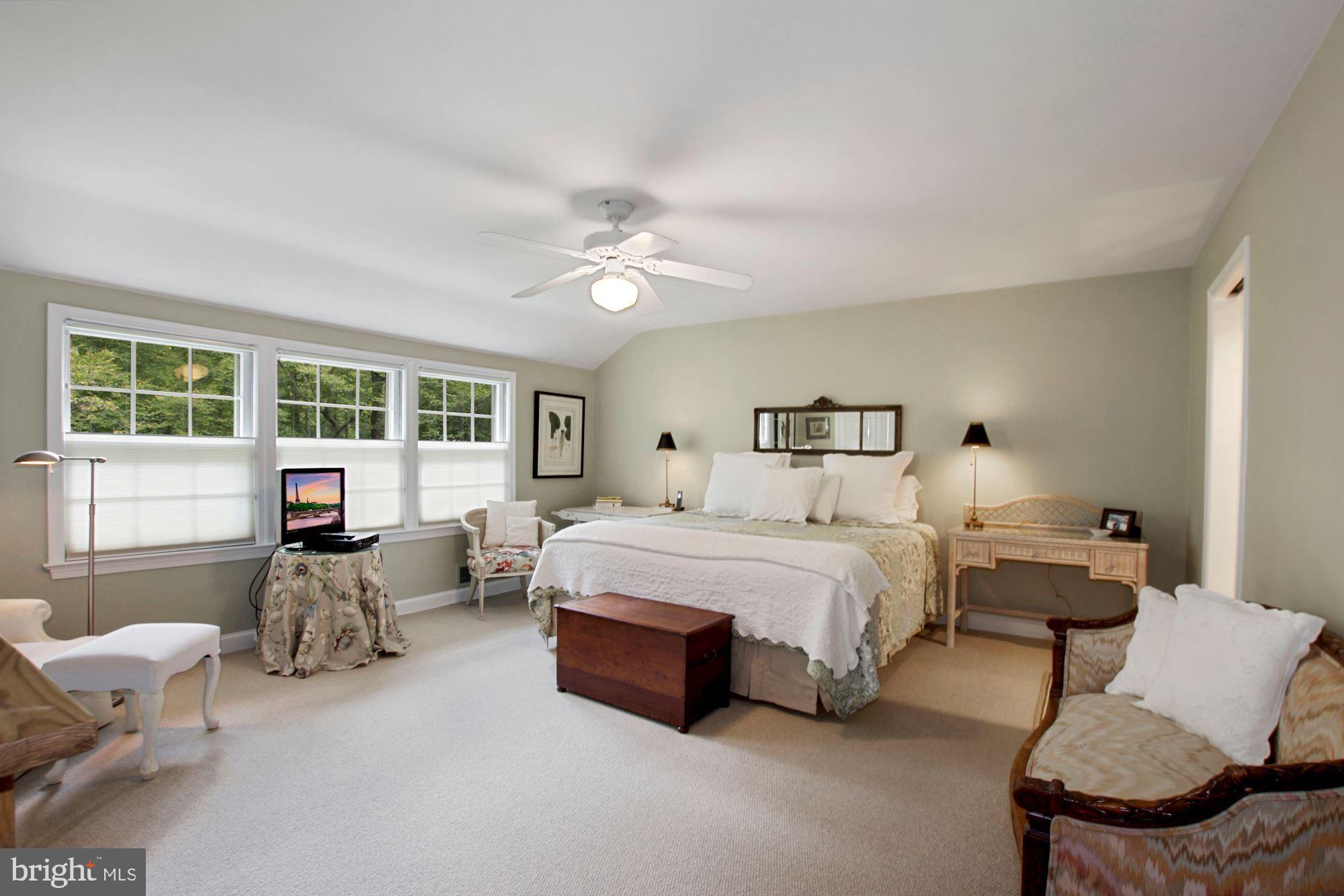 9409 Brooke Drive Bethesda, MD 20817 - Photo 23 of 47 Owner's suite with triple window overlooking yard