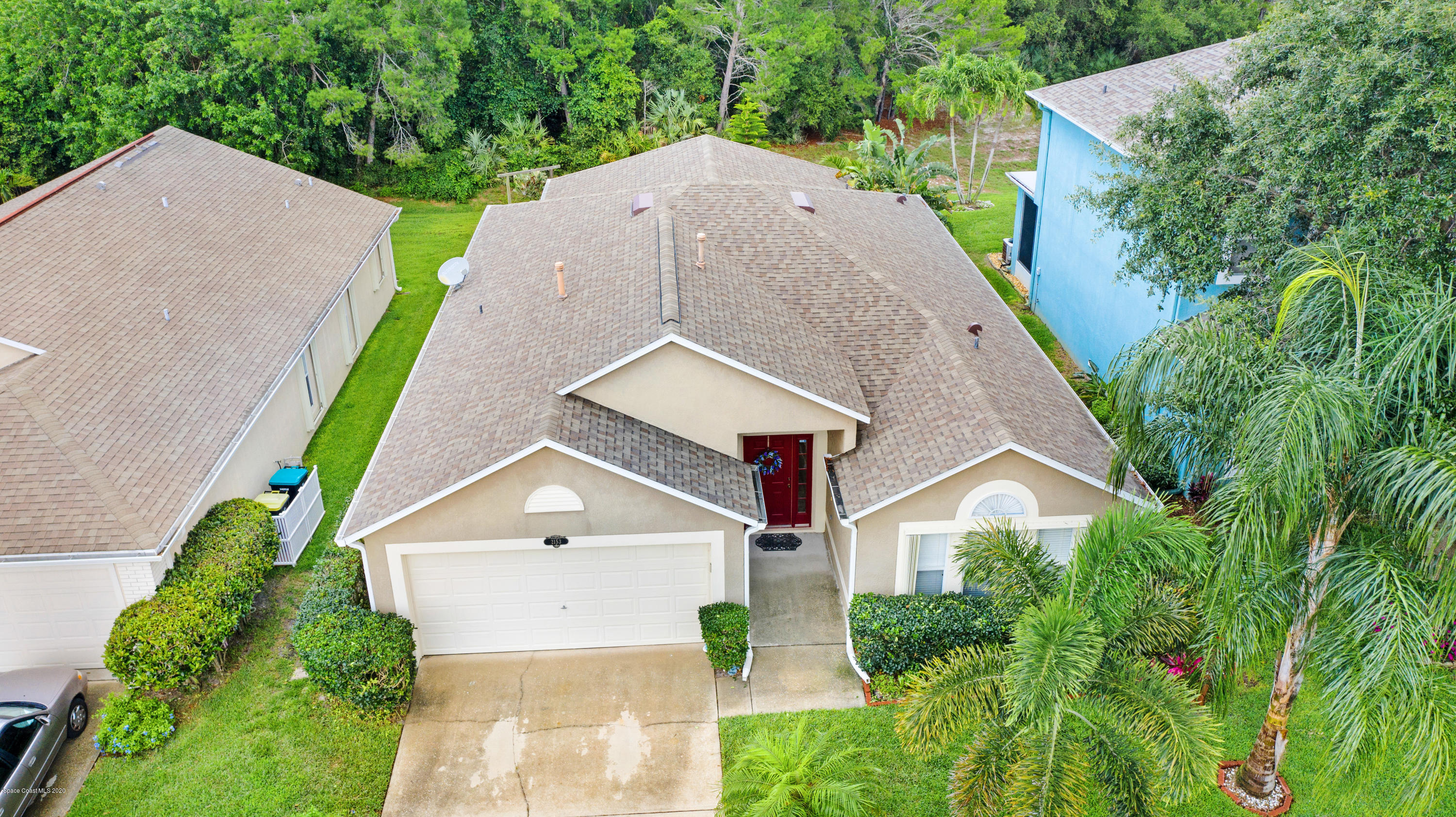 2153 Spring Creek Circle Palm Bay, FL 32905 - Photo 2 of 31 Overhead view