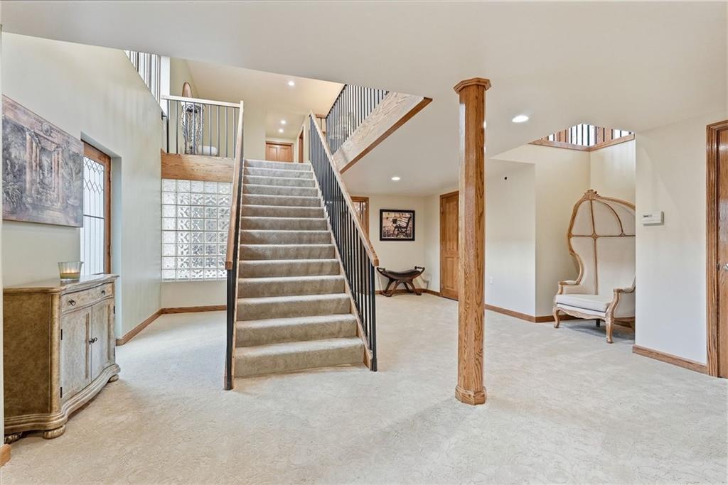 265 McFann Road Valencia, PA 16059 - Photo 35 of 50 a view of a livingroom with furniture and staircase