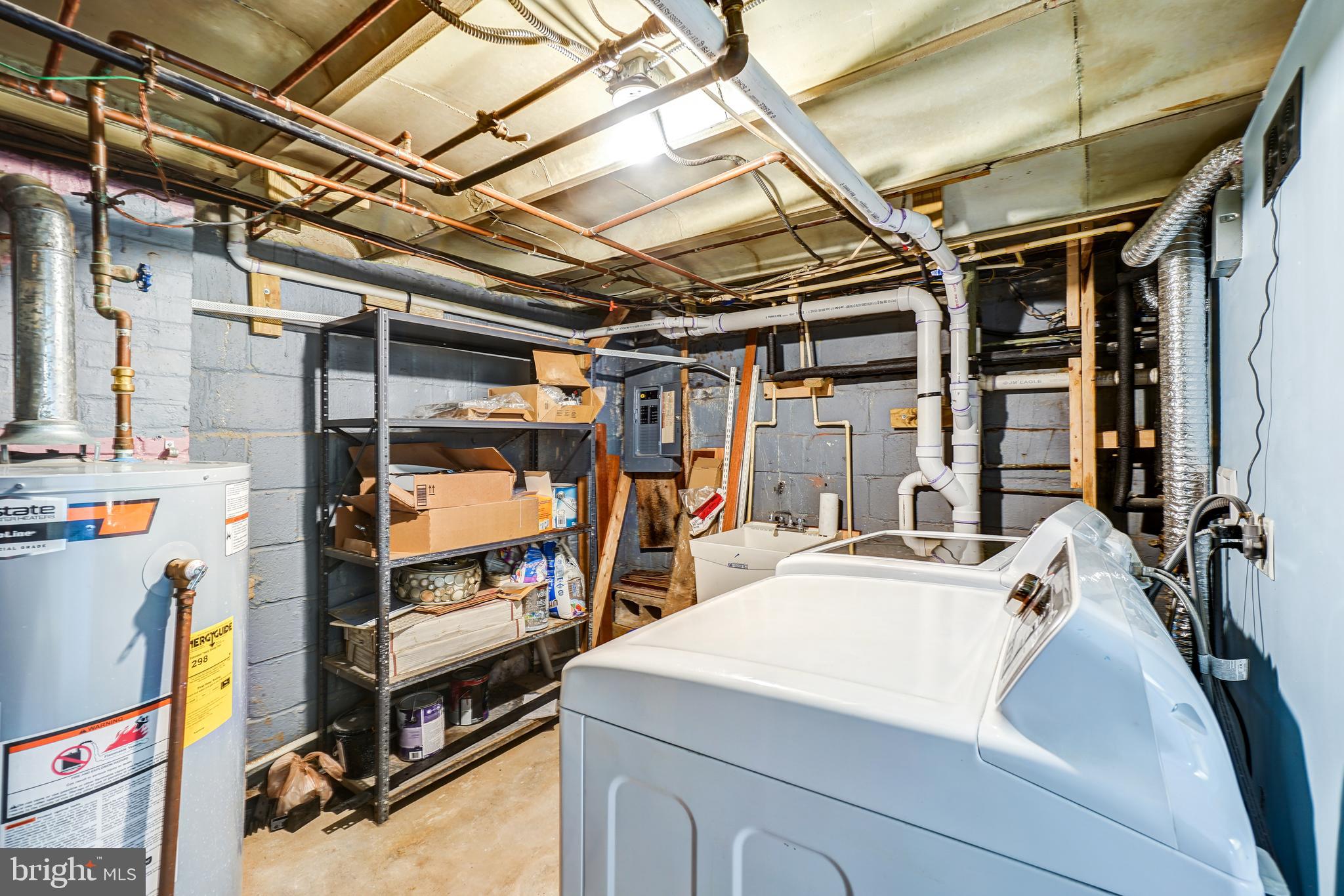 849 South Glebe Road Arlington, VA 22204 - Photo 30 of 45 Top loading washer and dryer in basement