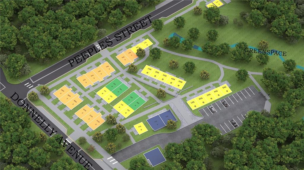 971 Peeples Street Southwest Atlanta, GA 30310 - Photo 15 of 16 an aerial view of a house