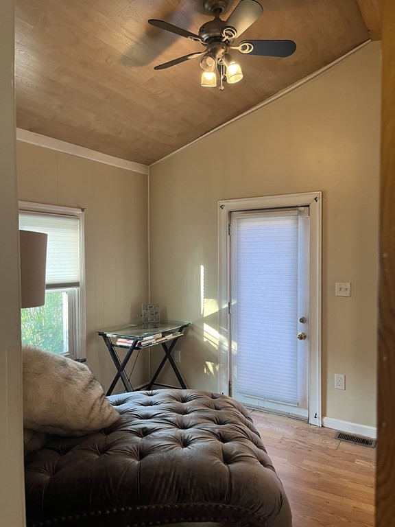 239 Plumtree Road Springfield, MA 01118 - Photo 14 of 14 a bedroom with a bed and ceiling fan