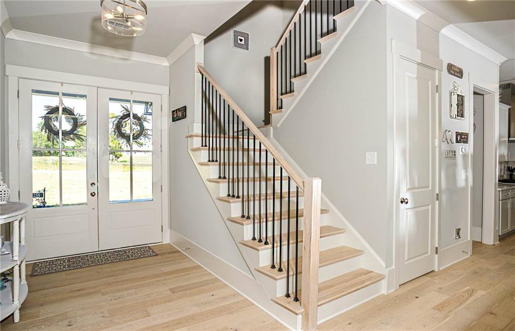 255 Old Town Road Dacula, GA 30019 - Photo 27 of 35 a view of an entryway with staircase