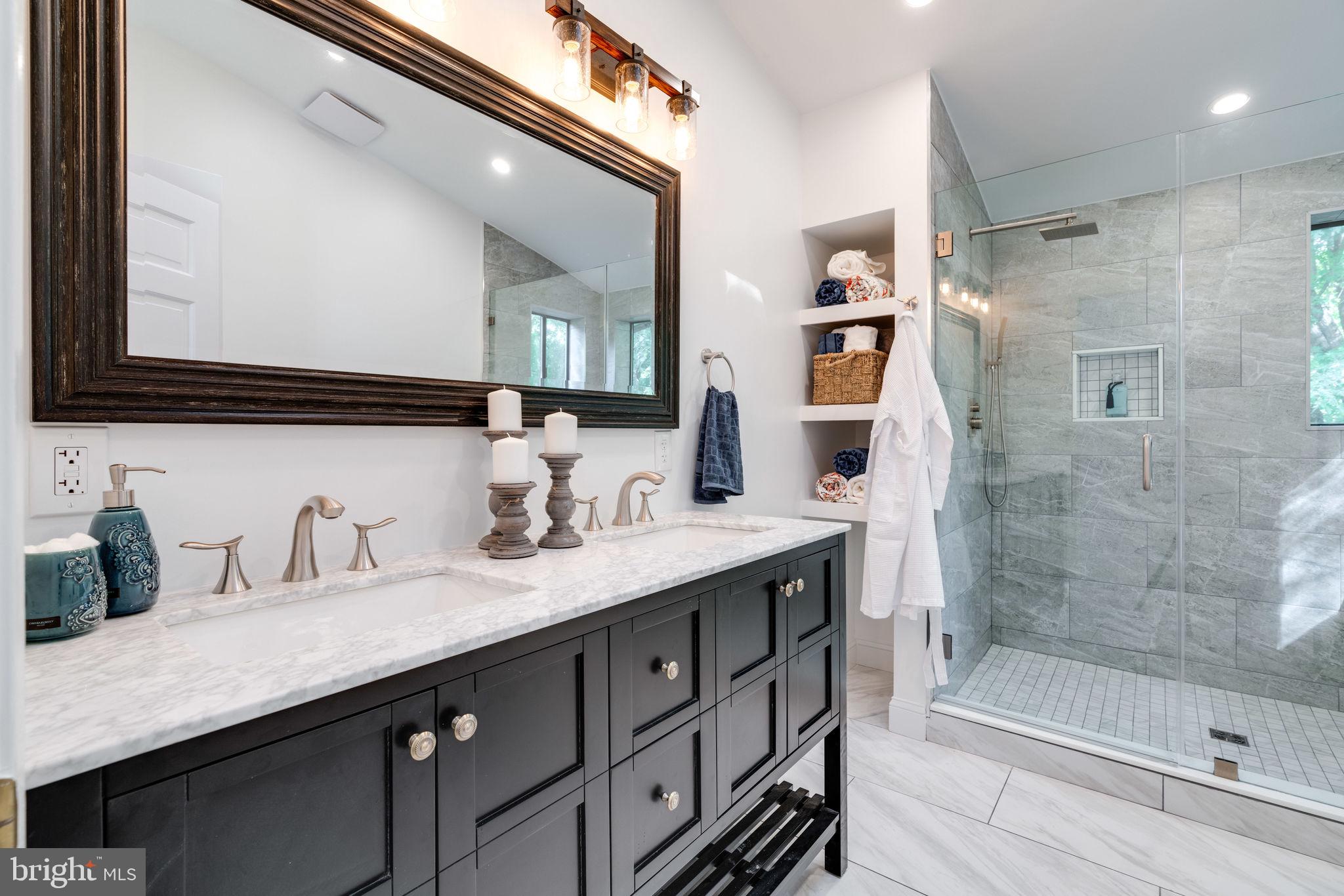 5933 Veranda Drive Springfield, VA 22152 - Photo 22 of 41 STUNNING BRAND NEW MASTER BATHROOM