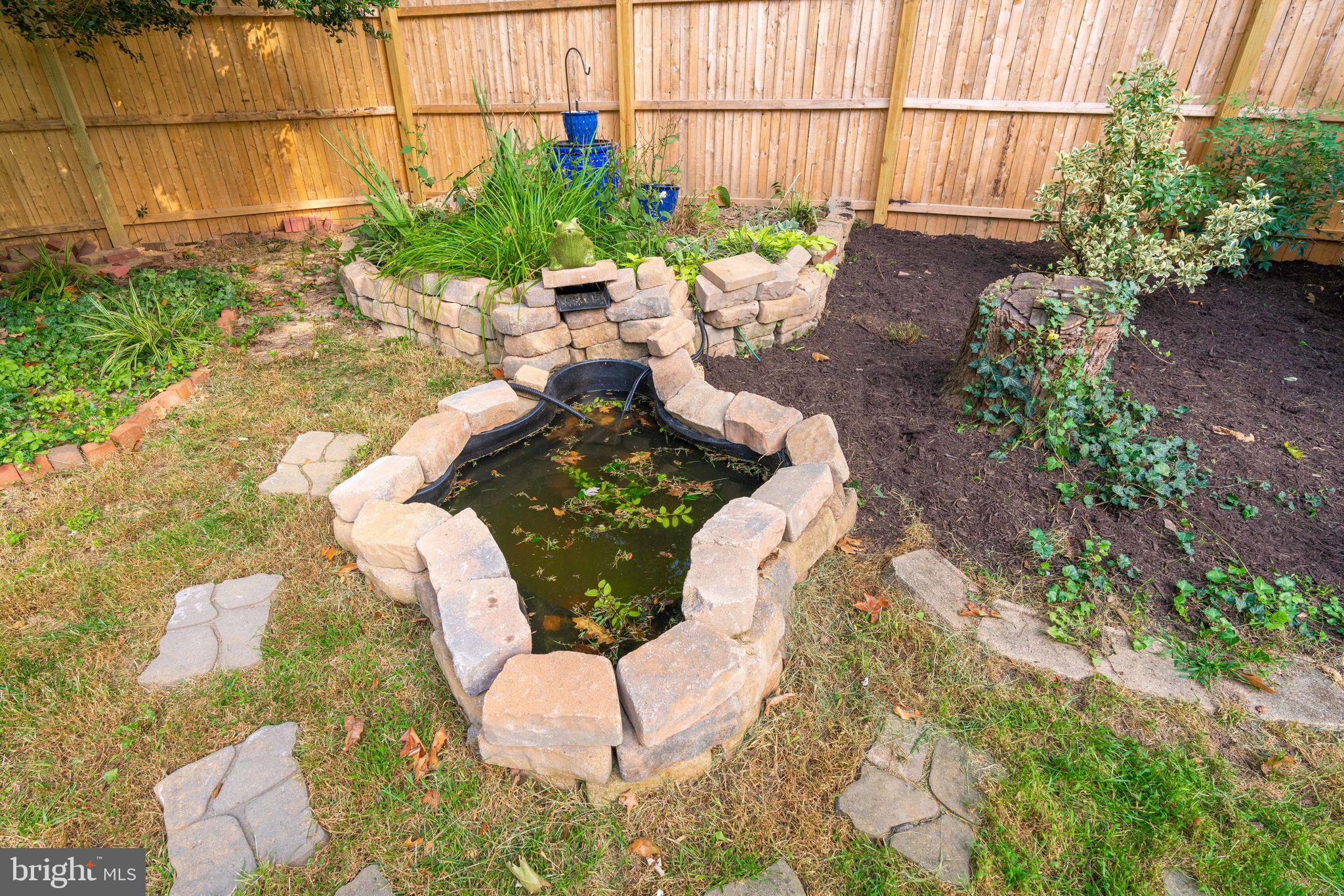 5933 Veranda Drive Springfield, VA 22152 - Photo 40 of 41 BACKYARD POND