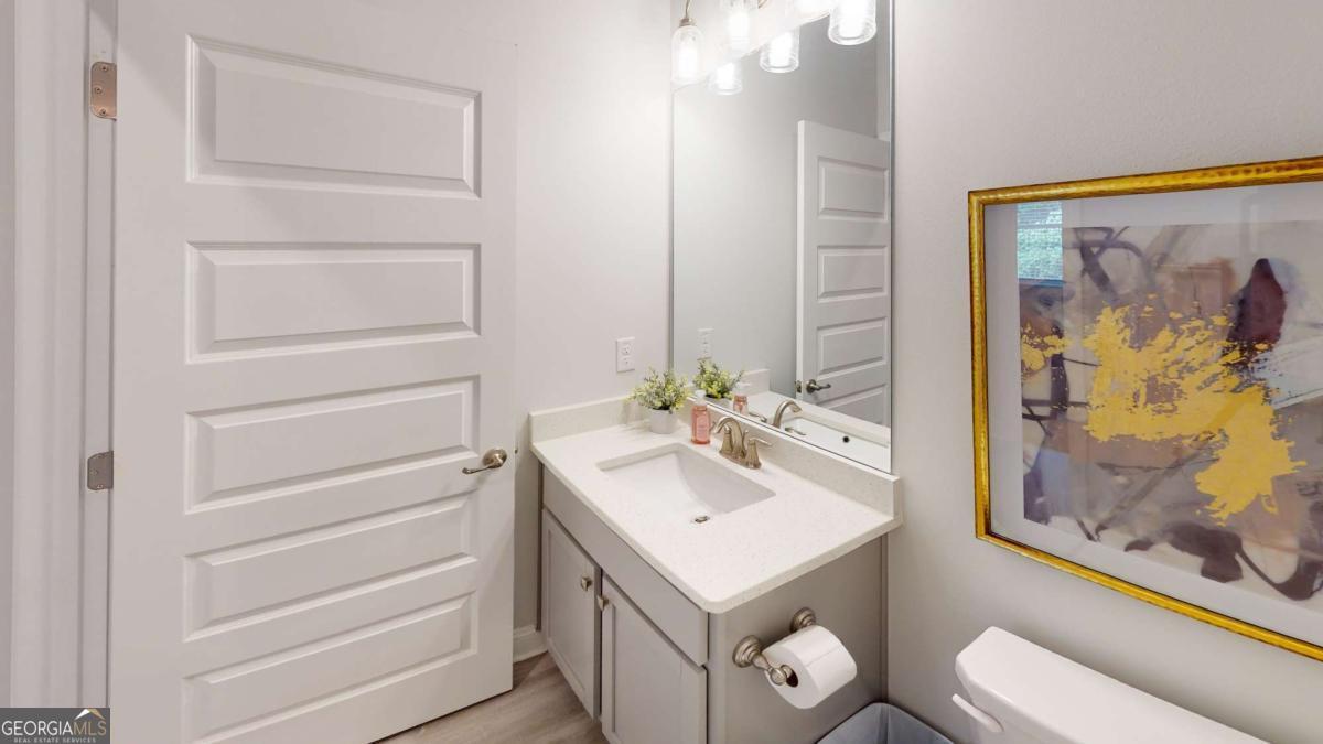 0 Maple Lane Williamson, GA 30292 - Photo 2 of 30 a bathroom with a sink vanity and toilet