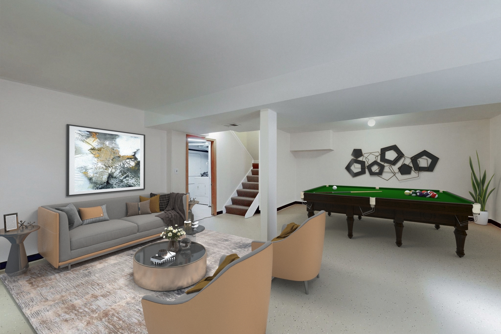 1009 Spring Mill Drive Hoffman Estates, IL 60169 - Photo 15 of 35 a living room with furniture and wooden floor