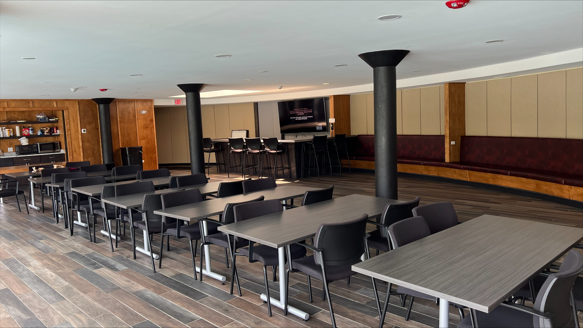 1009 Spring Mill Drive Hoffman Estates, IL 60169 - Photo 22 of 35 a view of a dining room with furniture window and wooden floor