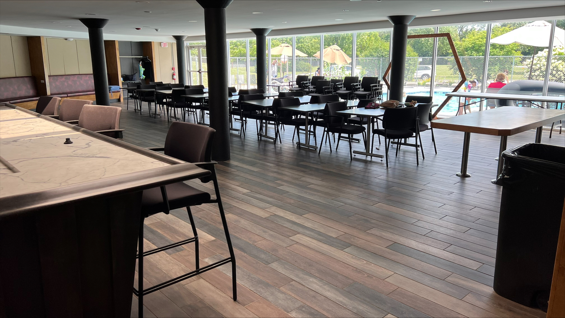 1009 Spring Mill Drive Hoffman Estates, IL 60169 - Photo 29 of 35 a dining room with furniture window and wooden floor