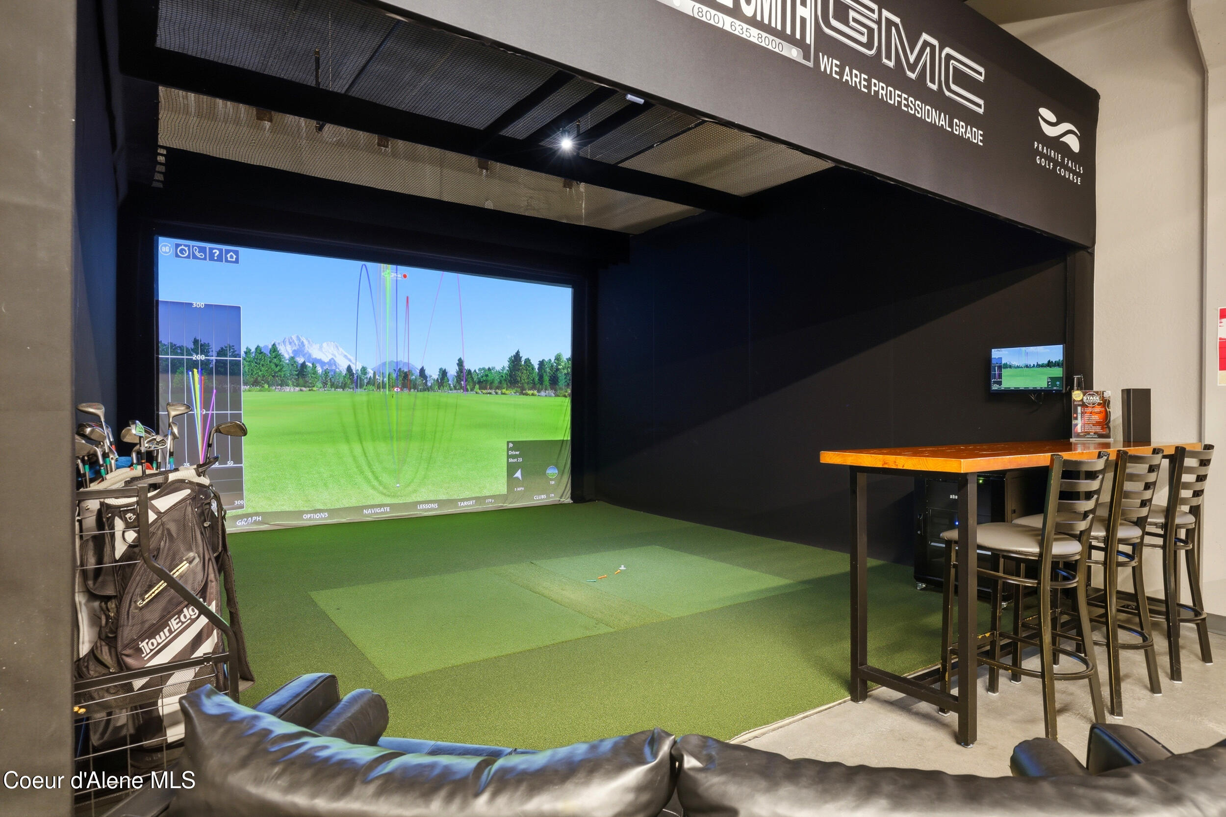3491 Blaze Loop Post Falls, ID 83854 - Photo 68 of 70 Golf Simulator