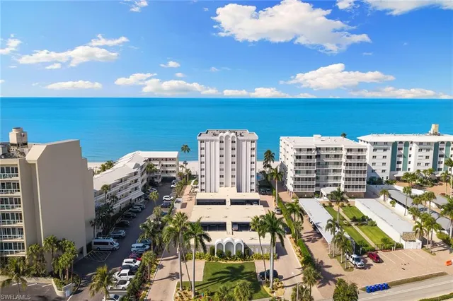 a view of a city with tall buildings