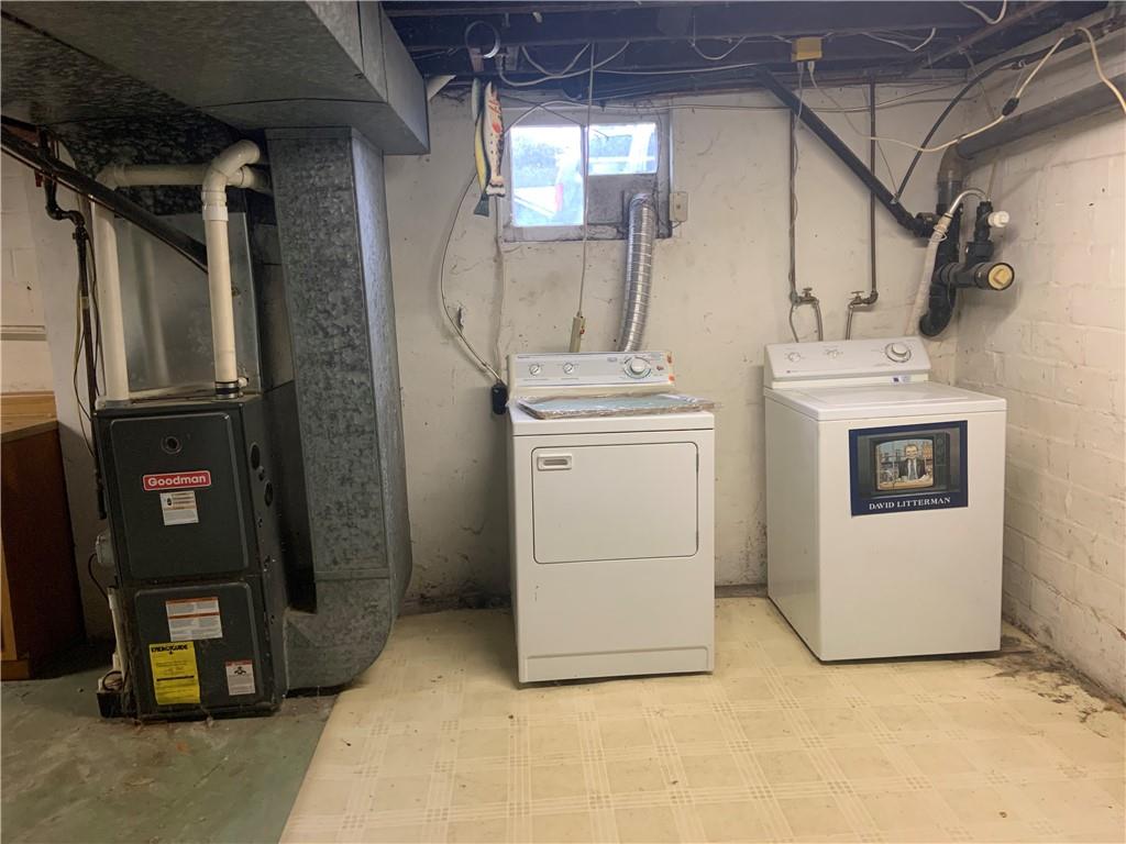383 Chicora Road Butler, PA 16001 - Photo 17 of 24 a utility room with dryer and washer