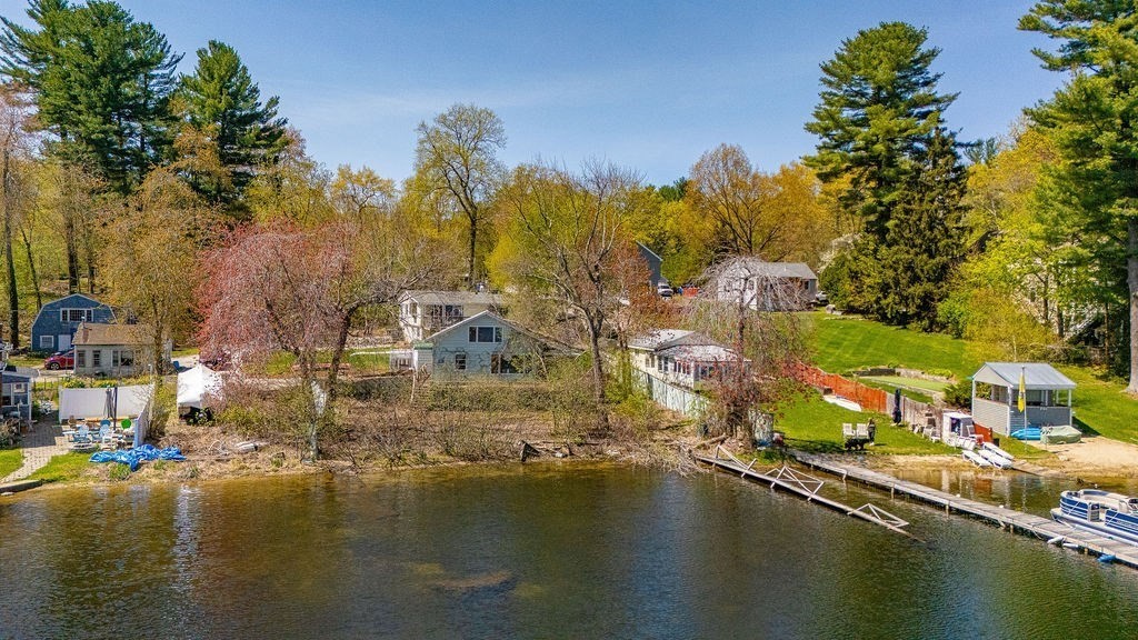 6 Olive Road Westford, MA 01886 - Photo 7 of 9 a view of a lake with houses