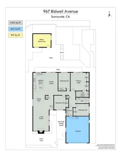 $2,488,000 | 967 Bidwell Avenue, Sunnyvale, CA 94086