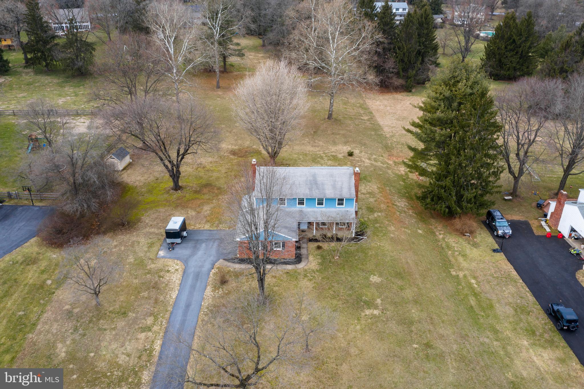 11 Moores Road Malvern, PA 19355 - Photo 36 of 39 High ariel view of entire property from the front