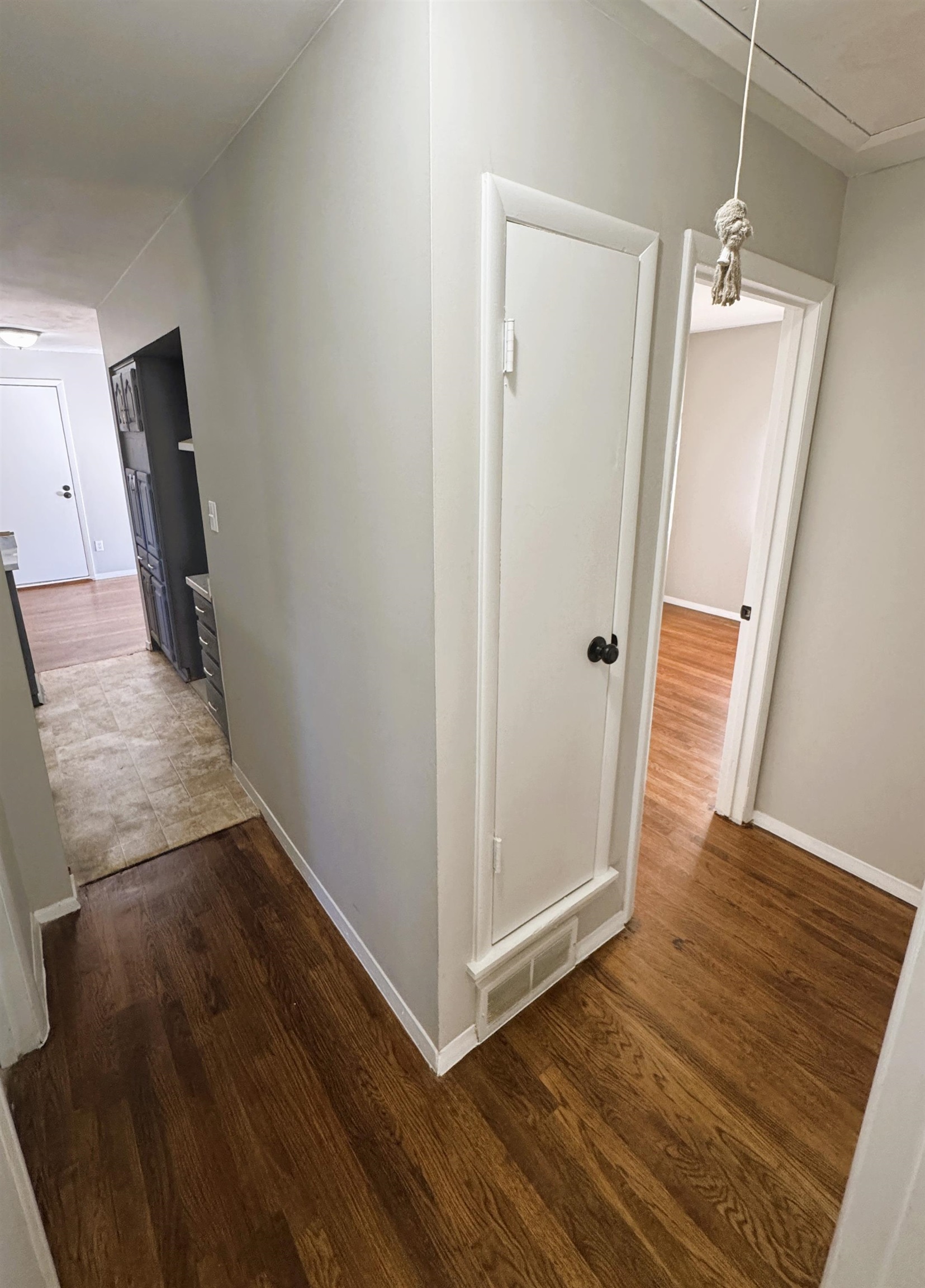 4956 Owen Road Memphis, TN 38122 - Photo 8 of 14 Corridor featuring dark wood-type flooring