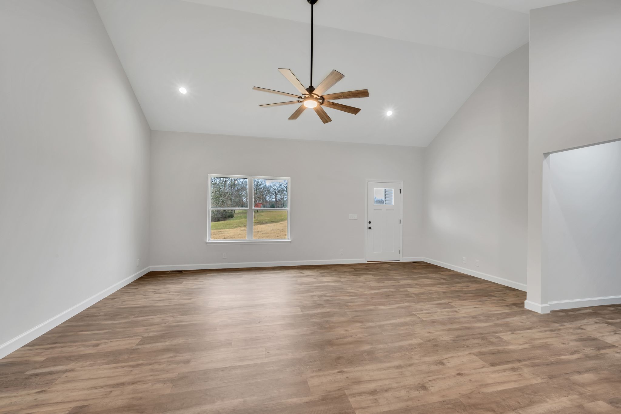 1069 Old County House Road Charlotte, TN 37036 - Photo 4 of 43 UPGRADED Wide Plank Luxury Vinyl Flooring in Main Living Areas (Great Room, Kitchen, Dining + Hall)