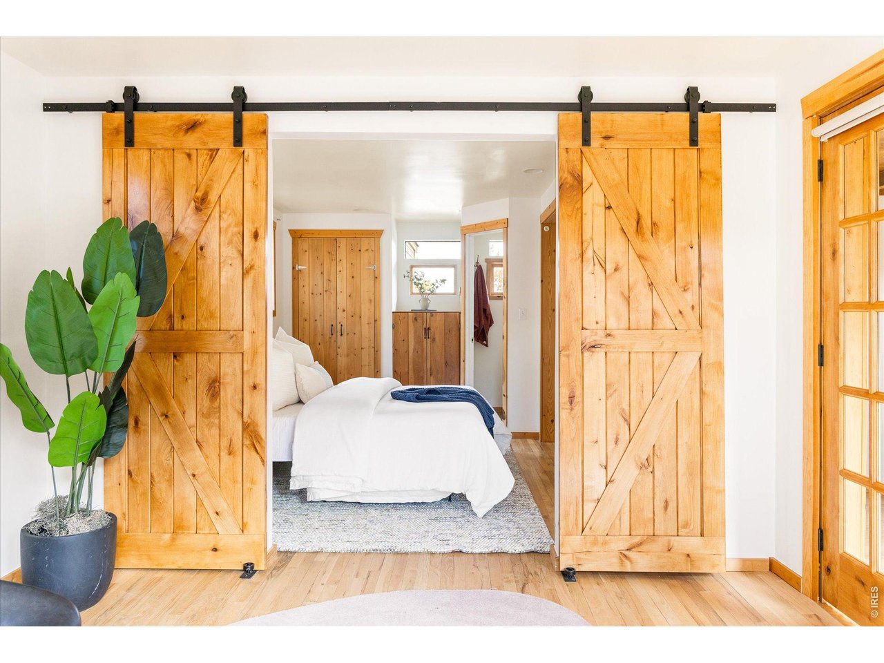 187 Nugget Hill Road Jamestown, CO 80455 - Photo 12 of 34 a bathroom with a sink a mirror and a shower