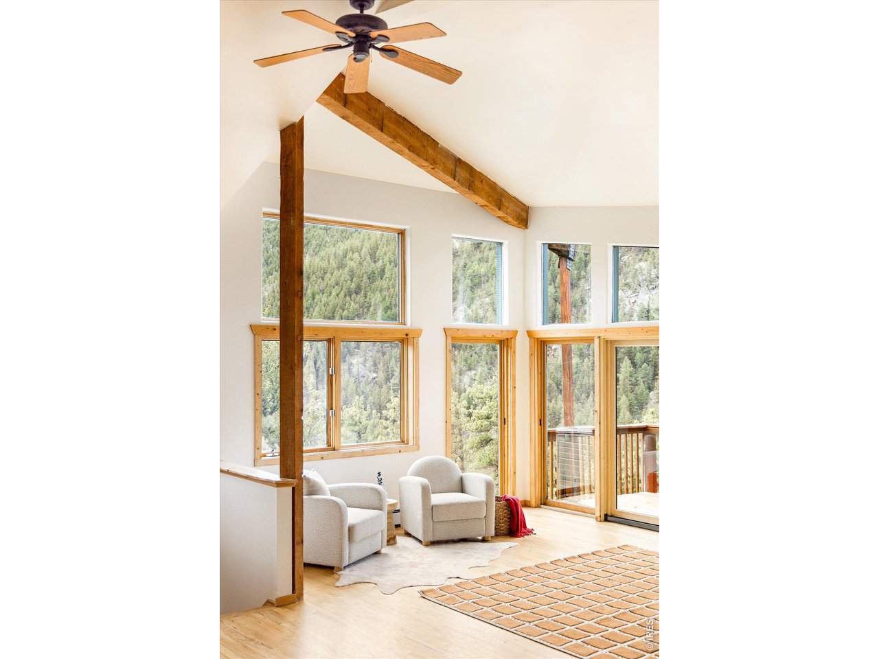 187 Nugget Hill Road Jamestown, CO 80455 - Photo 2 of 34 a living room with furniture and a window