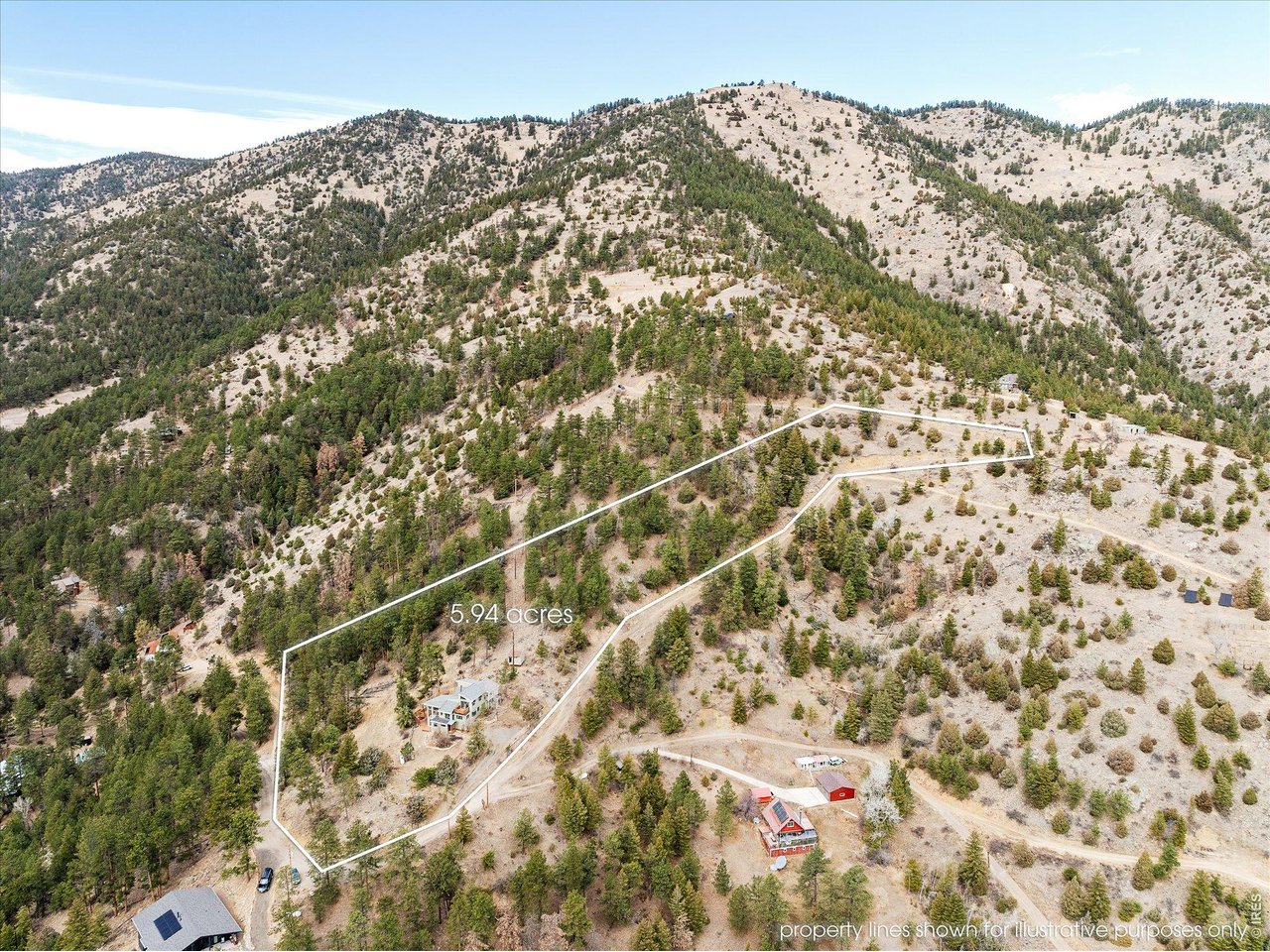 187 Nugget Hill Road Jamestown, CO 80455 - Photo 31 of 34 a outside view of a house