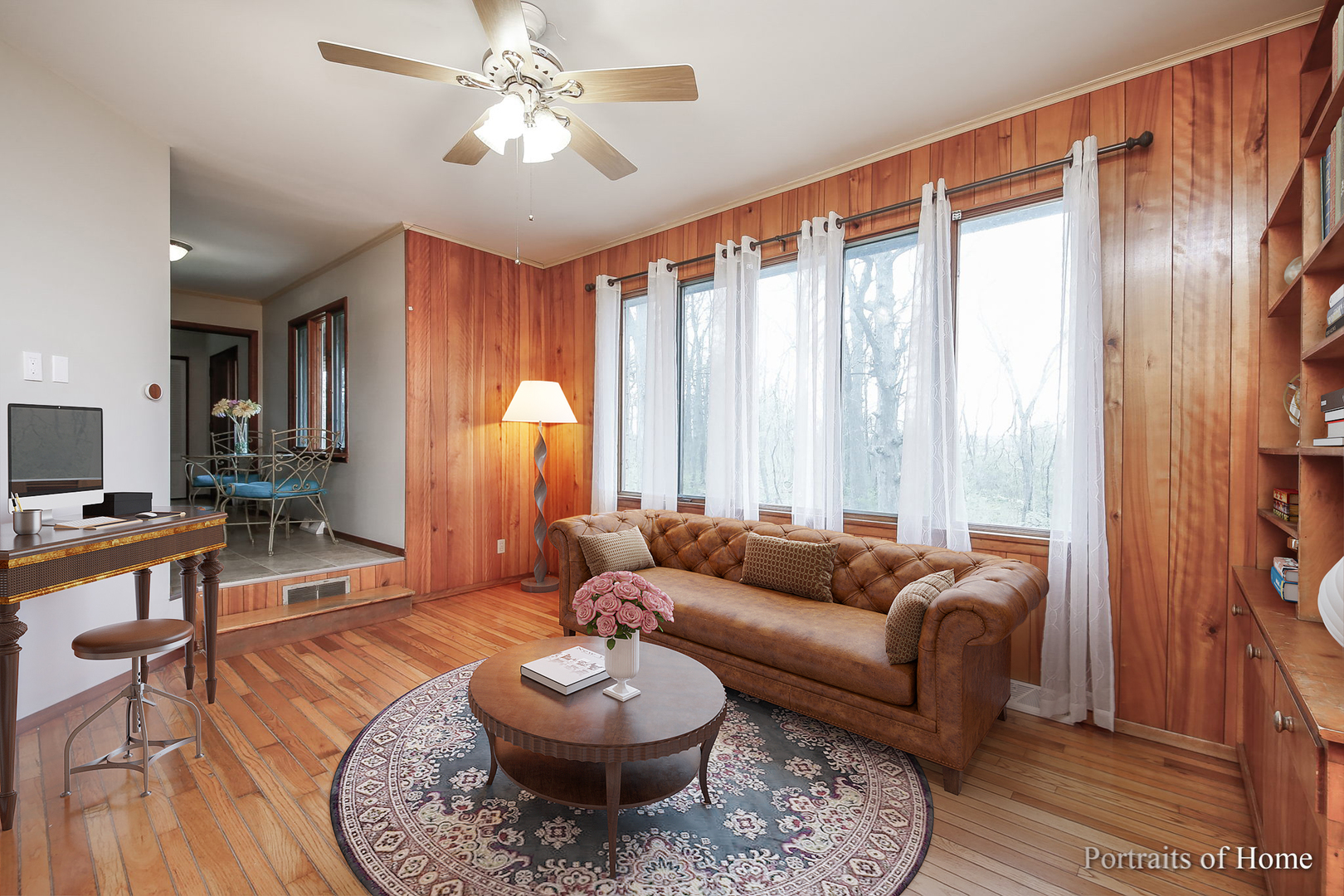 4S785 Norris Road Sugar Grove, IL 60554 - Photo 16 of 31 a living room with furniture and a large window