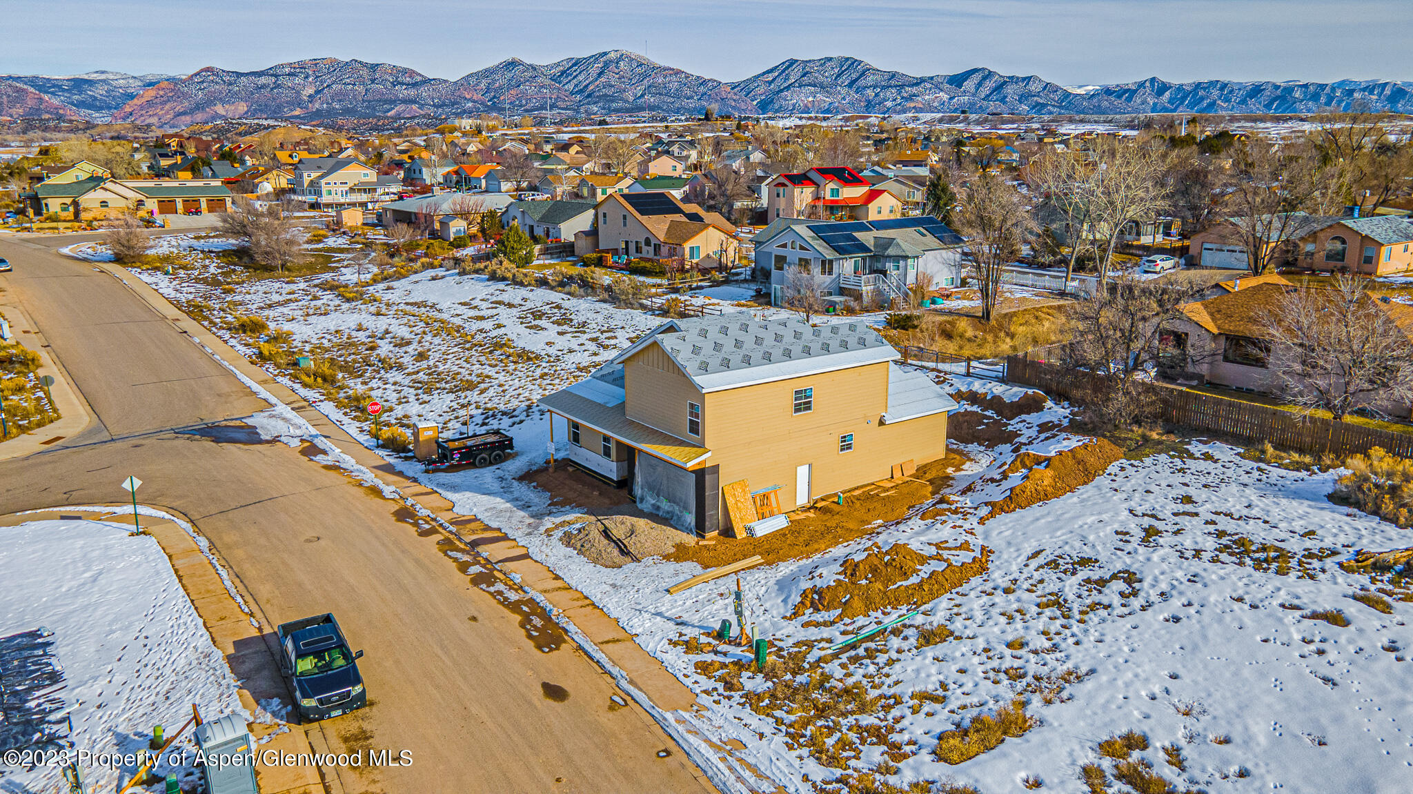 1416 Rifle Heights Drive Rifle, CO 81650 - Photo 7 of 35 an aerial view of residential houses with outdoor space