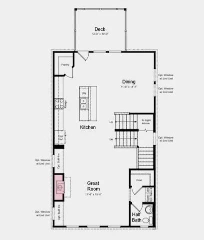 a view of empty room