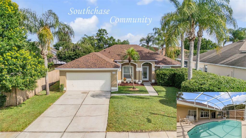 12232 Bronson Way Orlando, FL 32824 - Photo 1 of 32 a front view of a house with garden