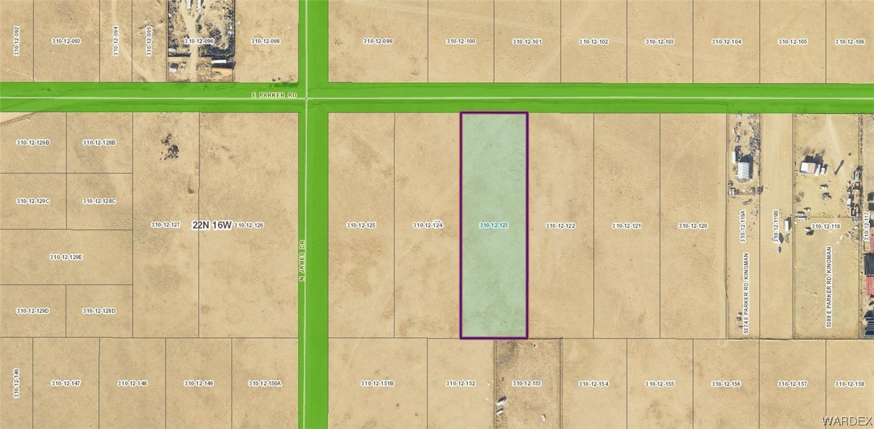 Lot 117 East Parker Road Kingman, AZ 86401 - Photo 11 of 20 a view of a garden from a building