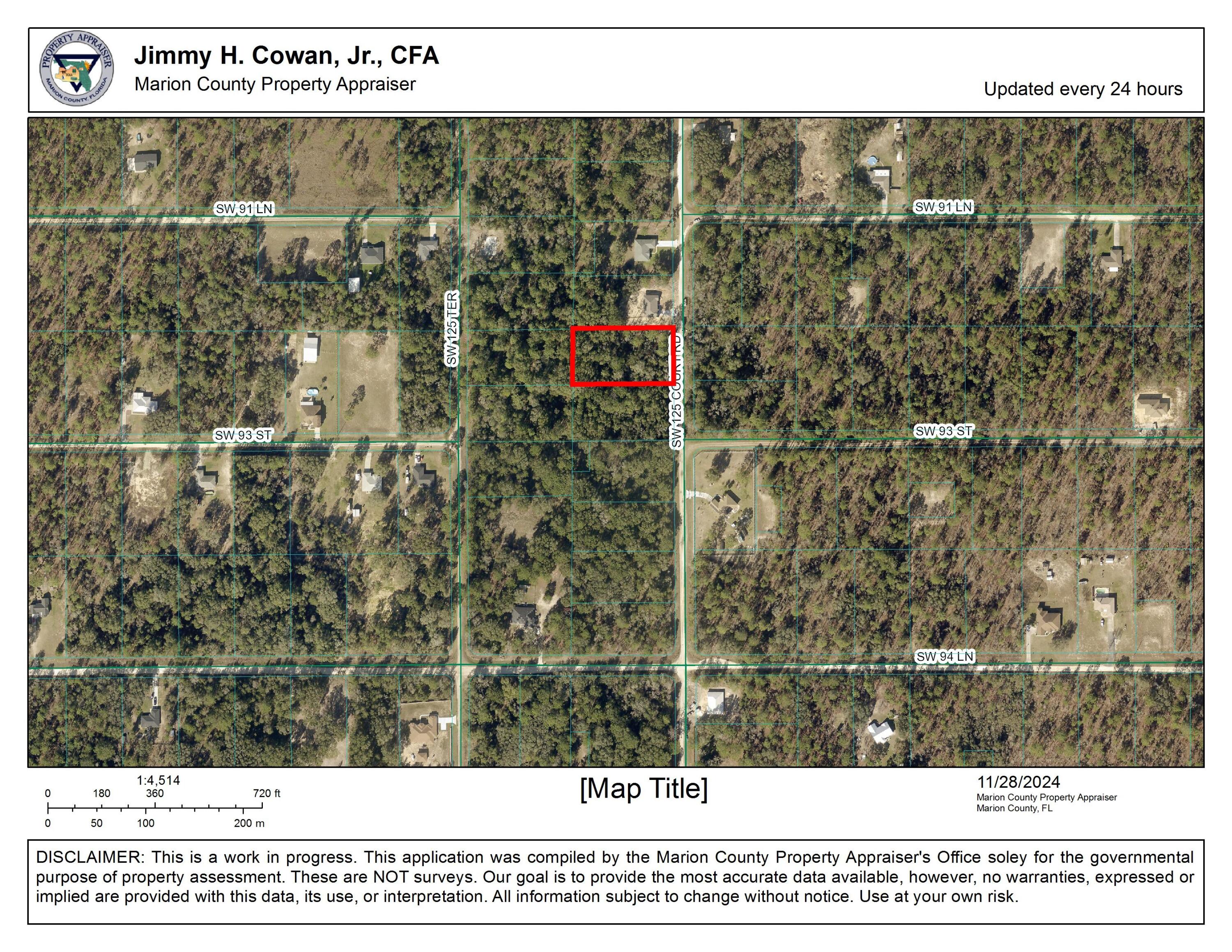Tbd Southwest 125th Ct Road Dunnellon, FL 34432 - Photo 1 of 4 rolling hills aerial 2