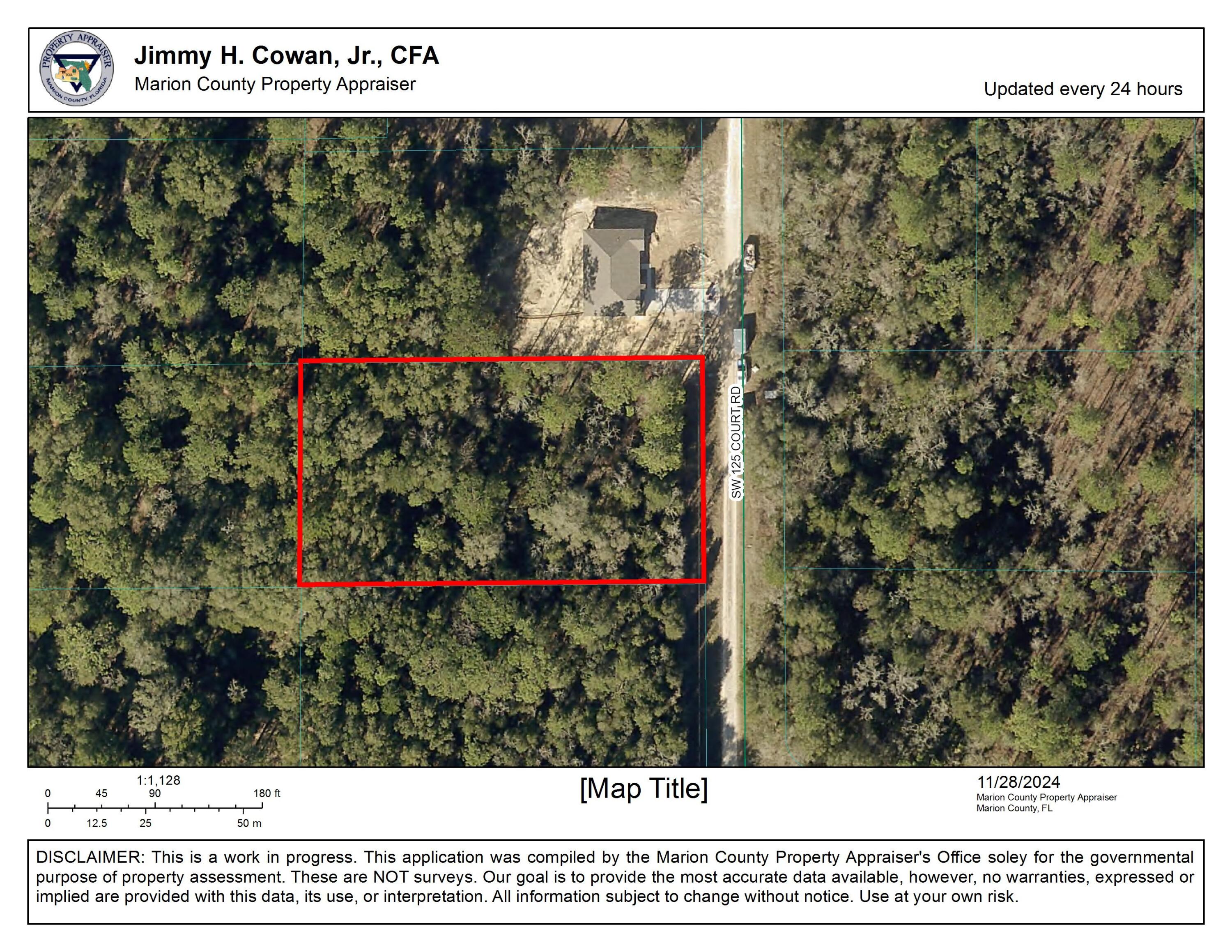 Tbd Southwest 125th Ct Road Dunnellon, FL 34432 - Photo 2 of 4 rolling hills aerial