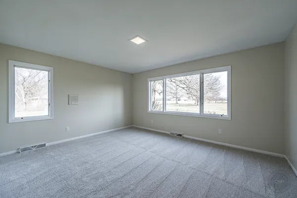 a view of empty room