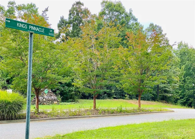 a view of a yard with a small pool