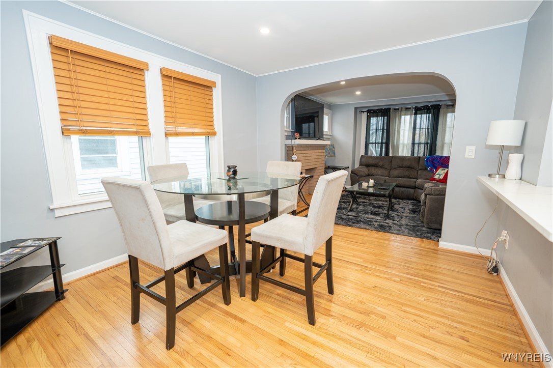 397 Sanders Road Buffalo, NY 14216 - Photo 24 of 44 Upper large Dining Room Beautiful Hardwood floors