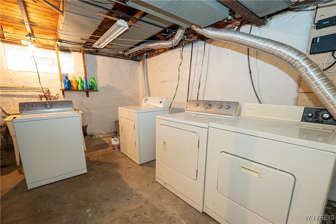 397 Sanders Road Buffalo, NY 14216 - Photo 35 of 44 Laundry area in Basement