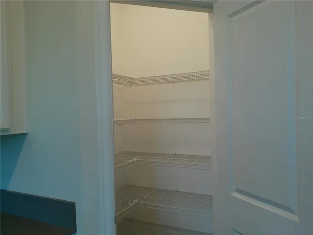 a view of walk in closet