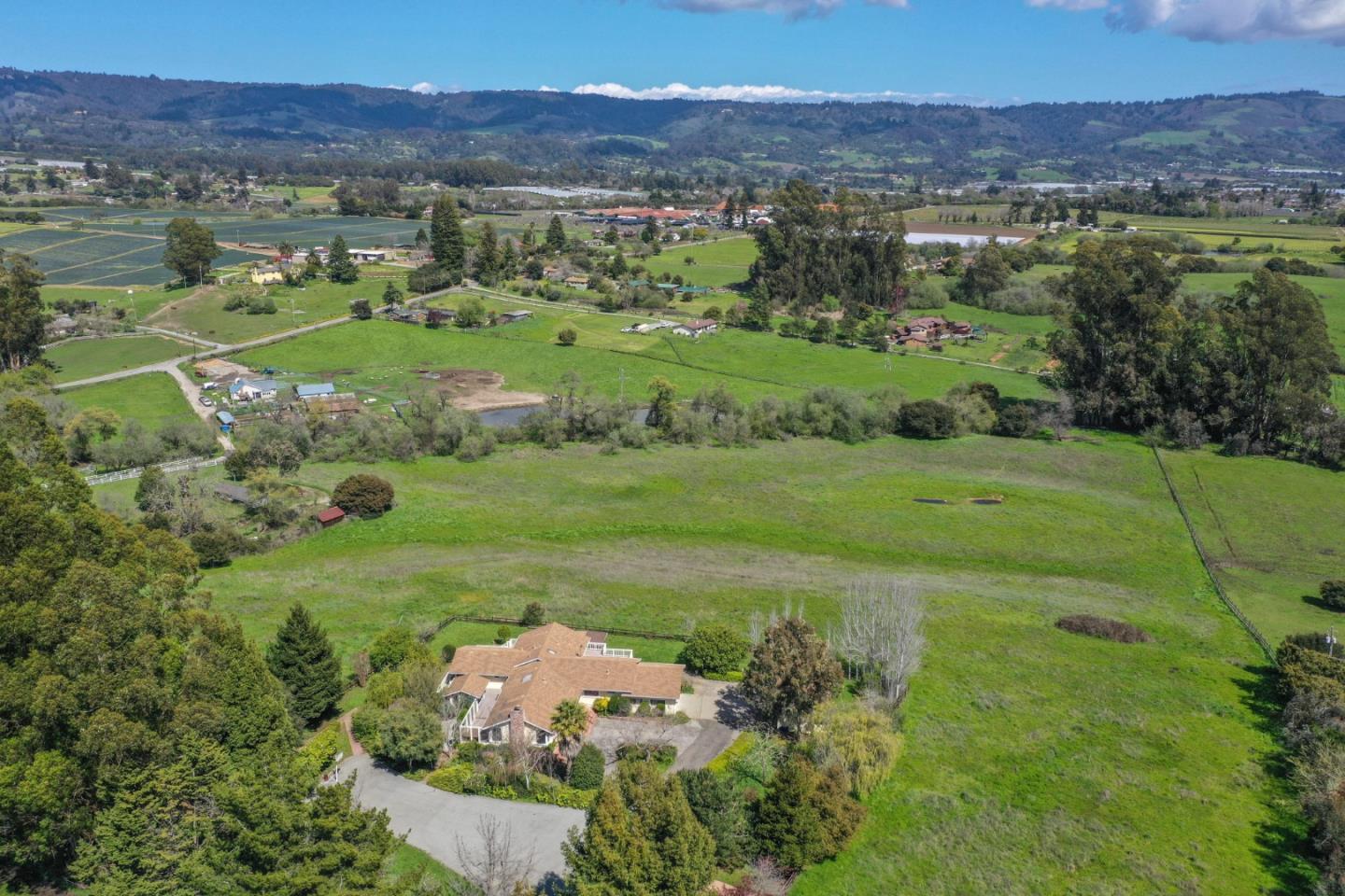 105 Mountain View Road Watsonville, CA 95076 - Photo 3 of 26 an aerial view of a house with yard
