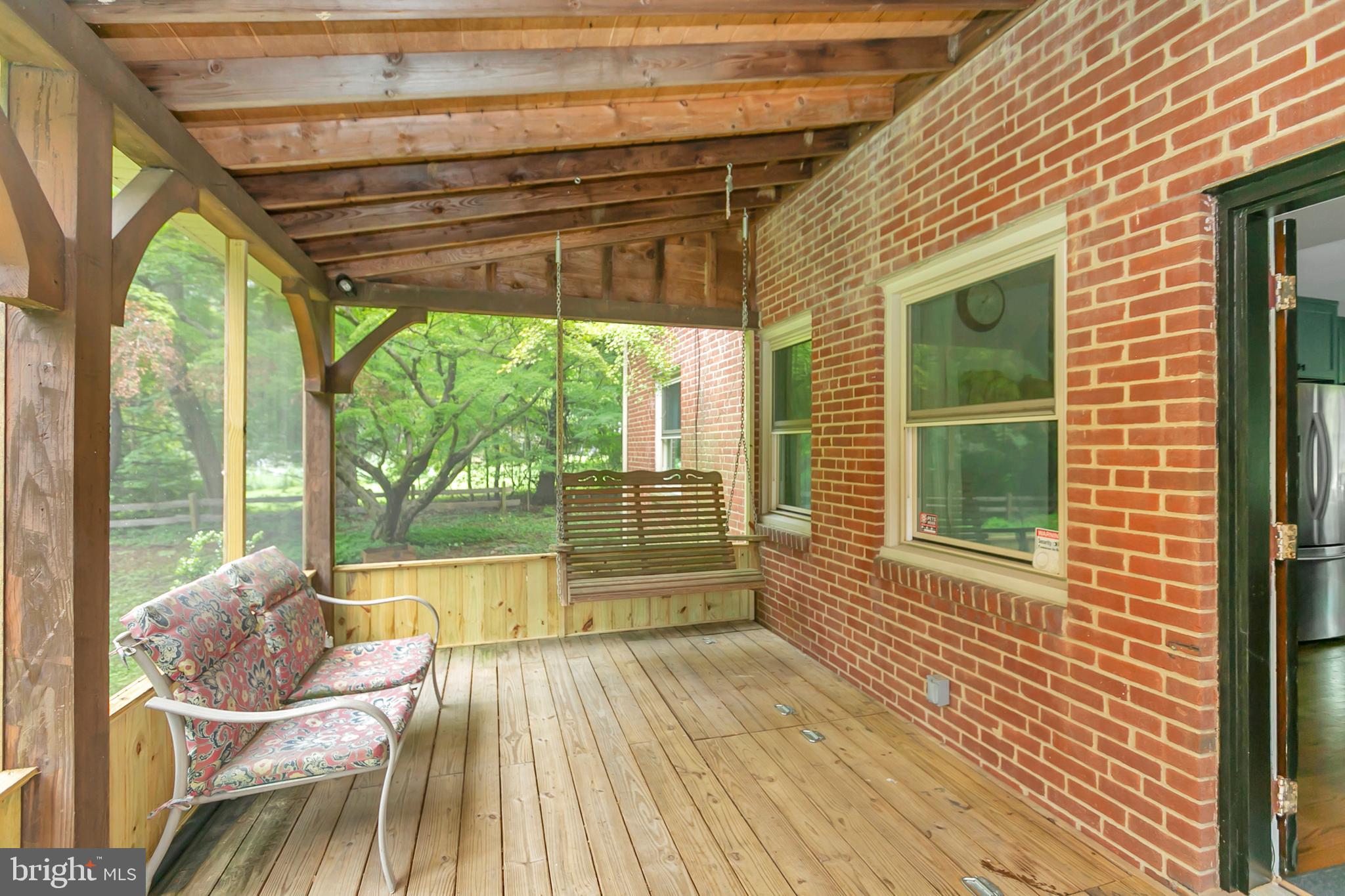12232 Dover Road Reisterstown, MD 21136 - Photo 31 of 36 Rear porch.