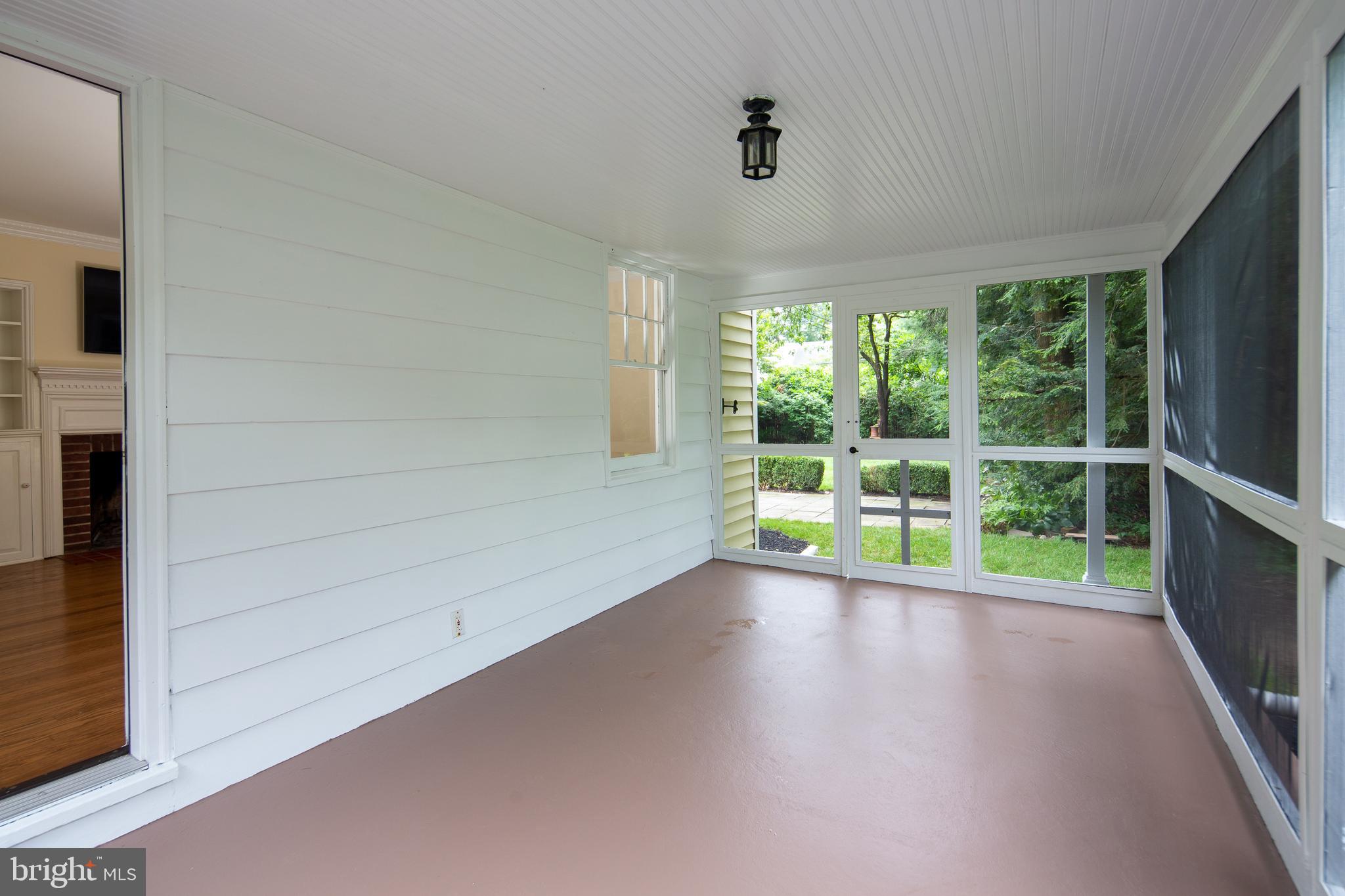 13 Wendover Road Yardley, PA 19067 - Photo 20 of 35 Enjoy your morning coffee on the screened porch.