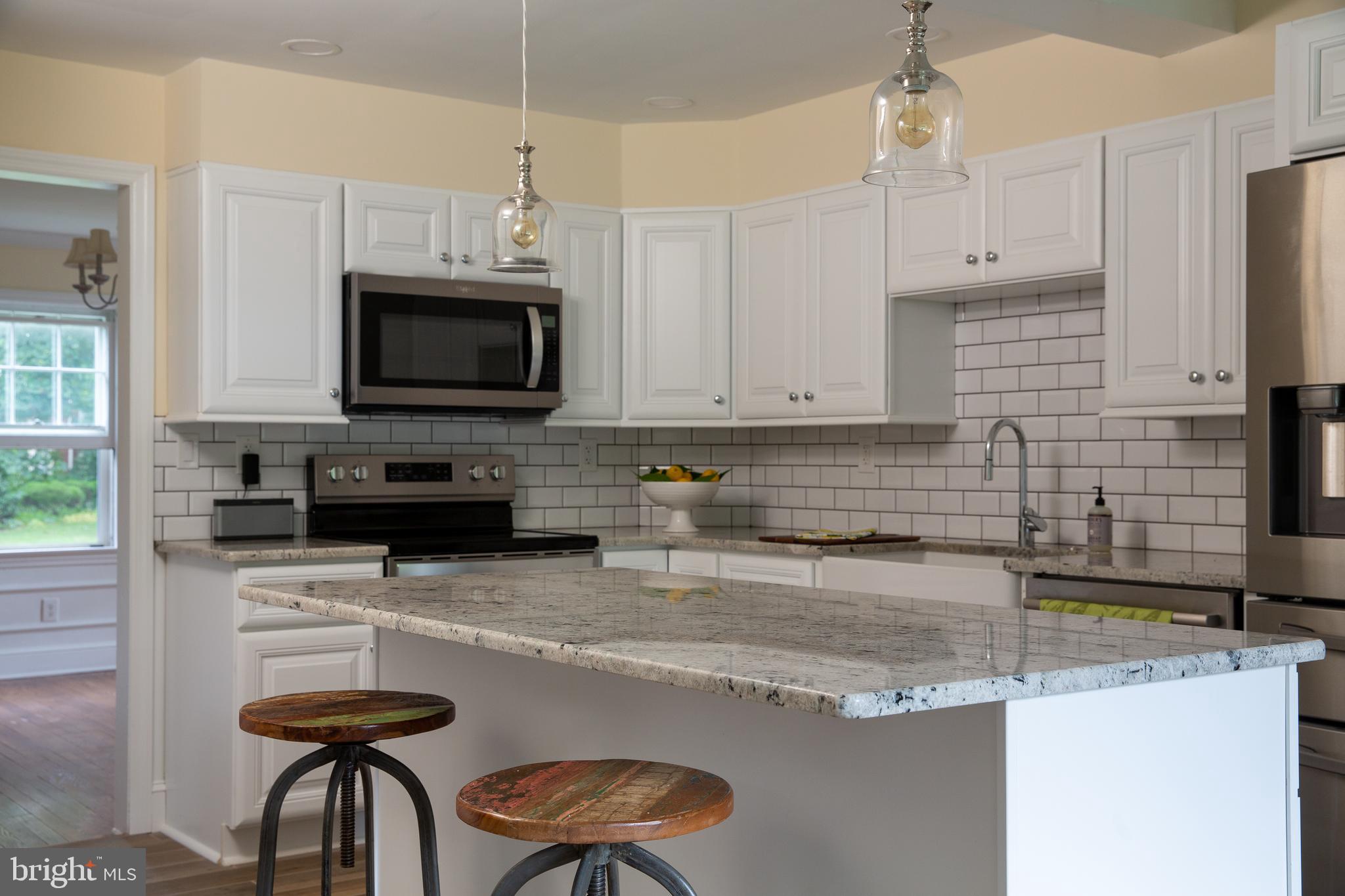 13 Wendover Road Yardley, PA 19067 - Photo 10 of 35 Island seating space will accommodate 4 bar stools