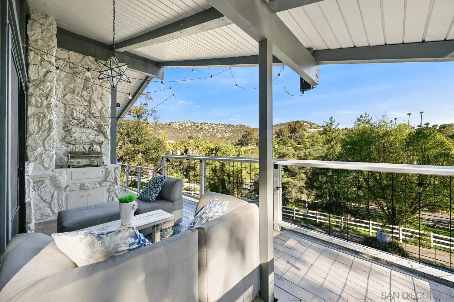26138 Jesmond Dene Road Escondido, CA 92026 - Photo 23 of 34 a view of a balcony with chairs