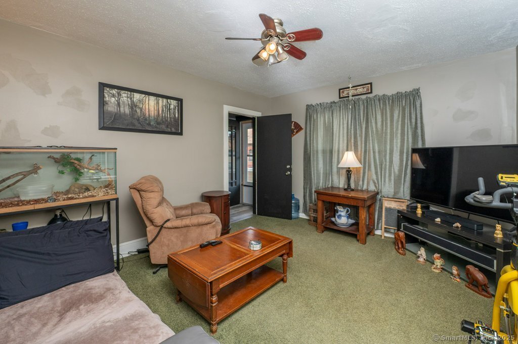 21 Poplar Street Waterbury, CT 06708 - Photo 5 of 31 a living room with furniture and a flat screen tv