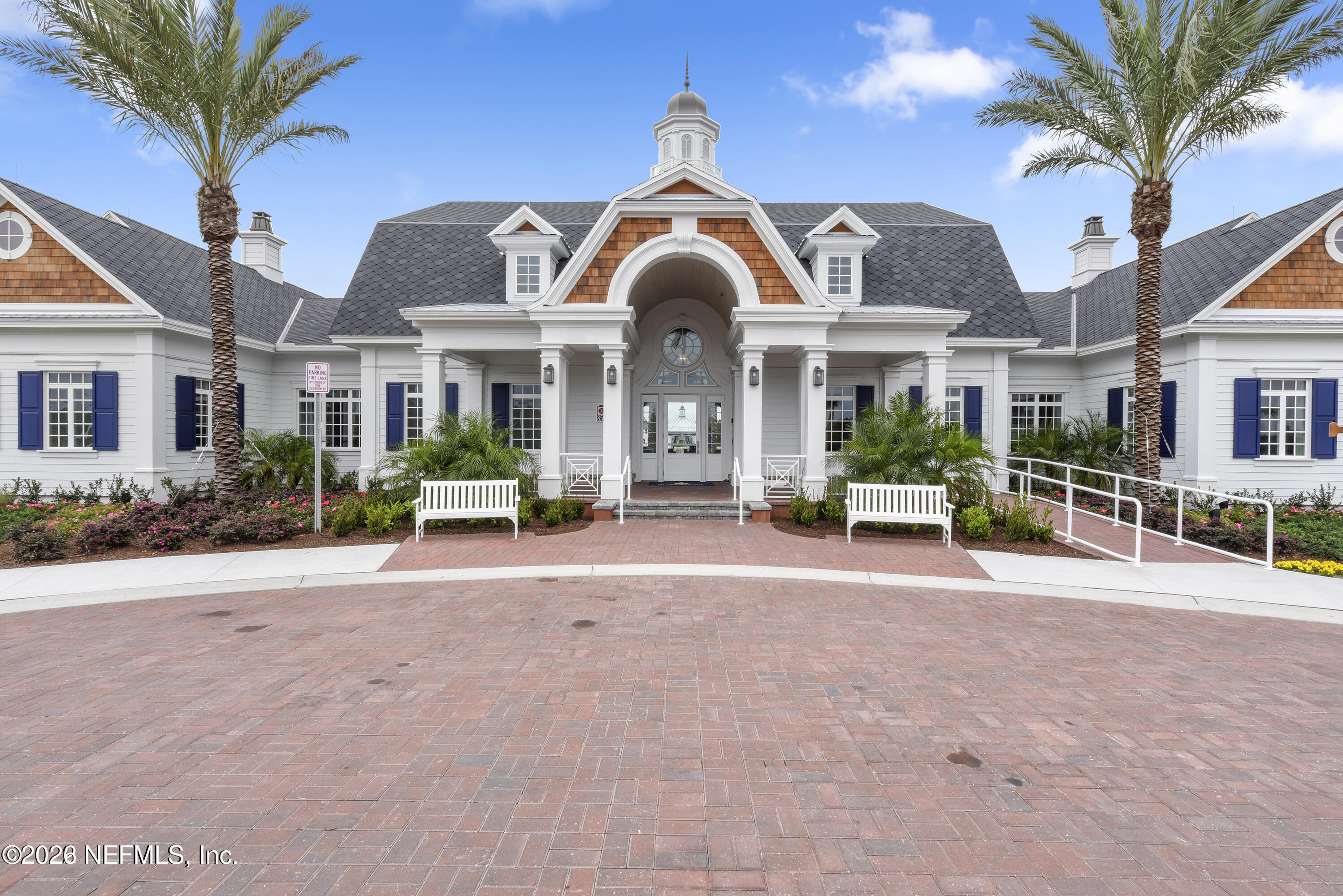 197 Charlie Way St. Augustine, FL 32095 - Photo 26 of 37 a front view of a house with a garden