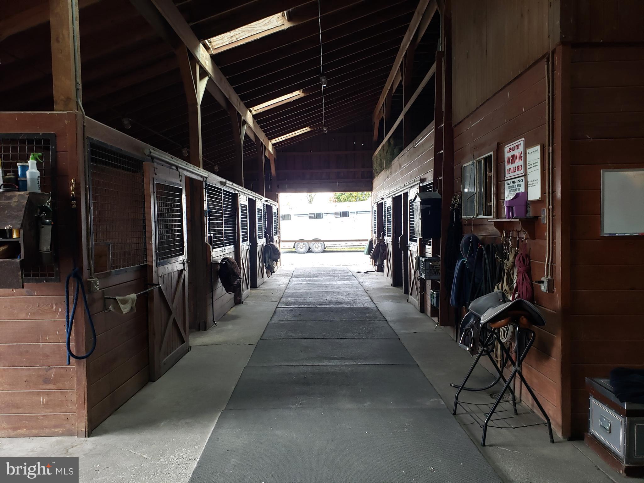 21447 Greengarden Road Upperville, VA 20184 - Photo 3 of 5 Barn interior