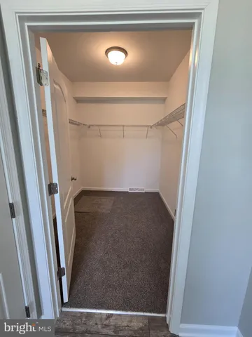 a view of walk in closet