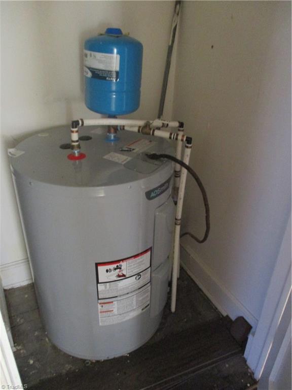 1706 Valley Ridge Drive High Point, NC 27260 - Photo 21 of 27 Hot water heater in interior closet