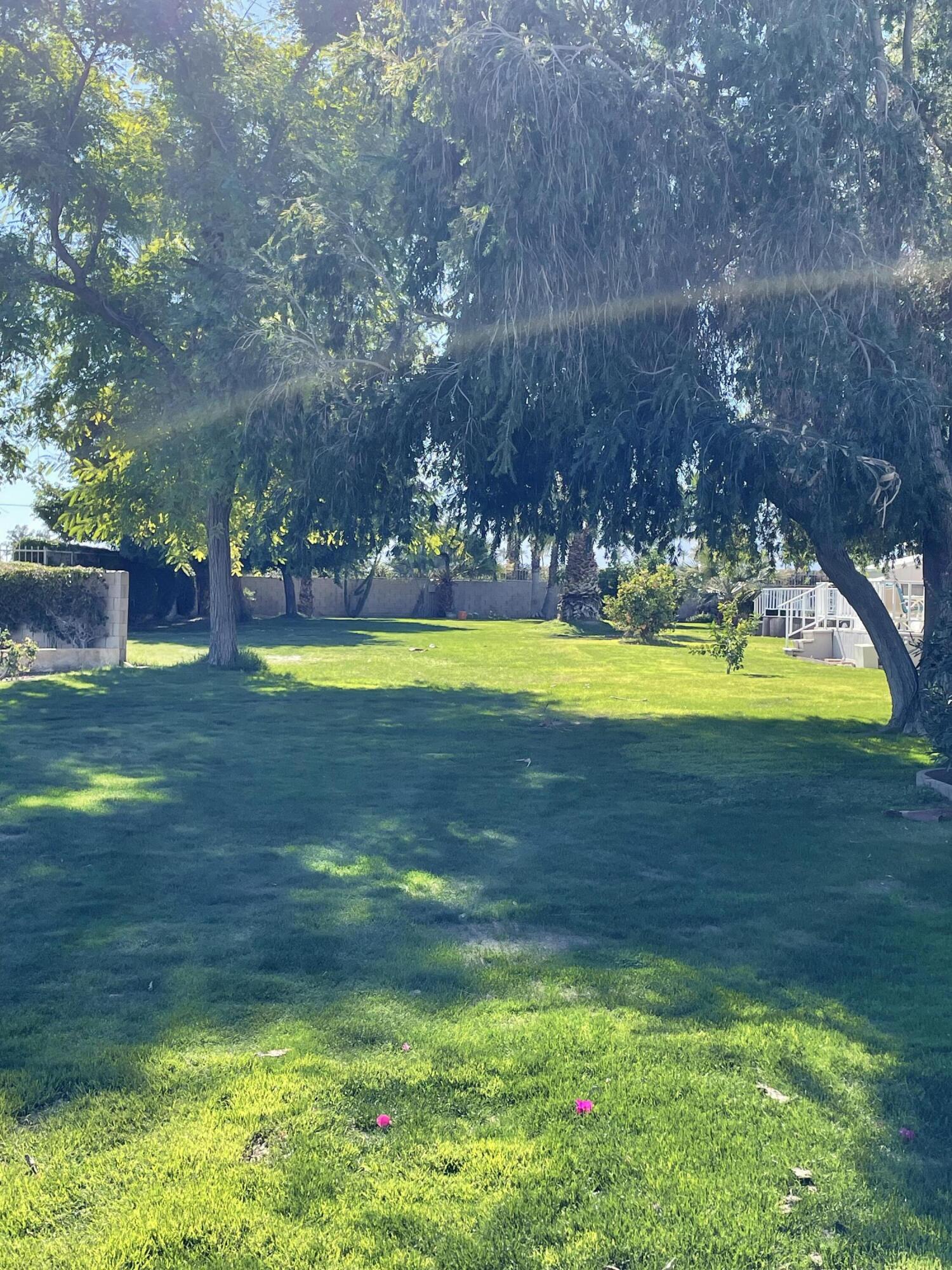 81620 Ave 49, Unit 1A Indio, CA 92201 - Photo 12 of 20 a swimming pool with outdoor seating and yard