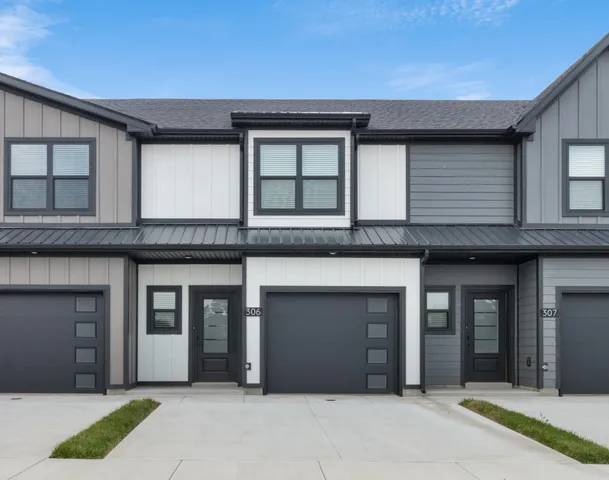 a view of a wooden house
